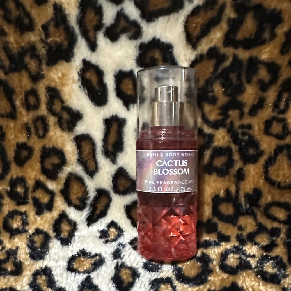 Bath & Body Works Cactus Blossom Fine Fragrance Mist - Ombre Pink to Burgundy